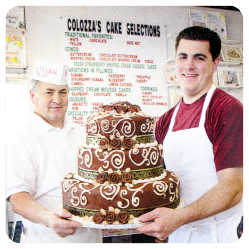 John and Angelo Colozza of Colozza's Bakery. Since 1975.